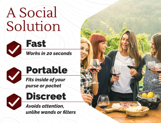 Drop It® - For Wine Tastings and Festivals - Single