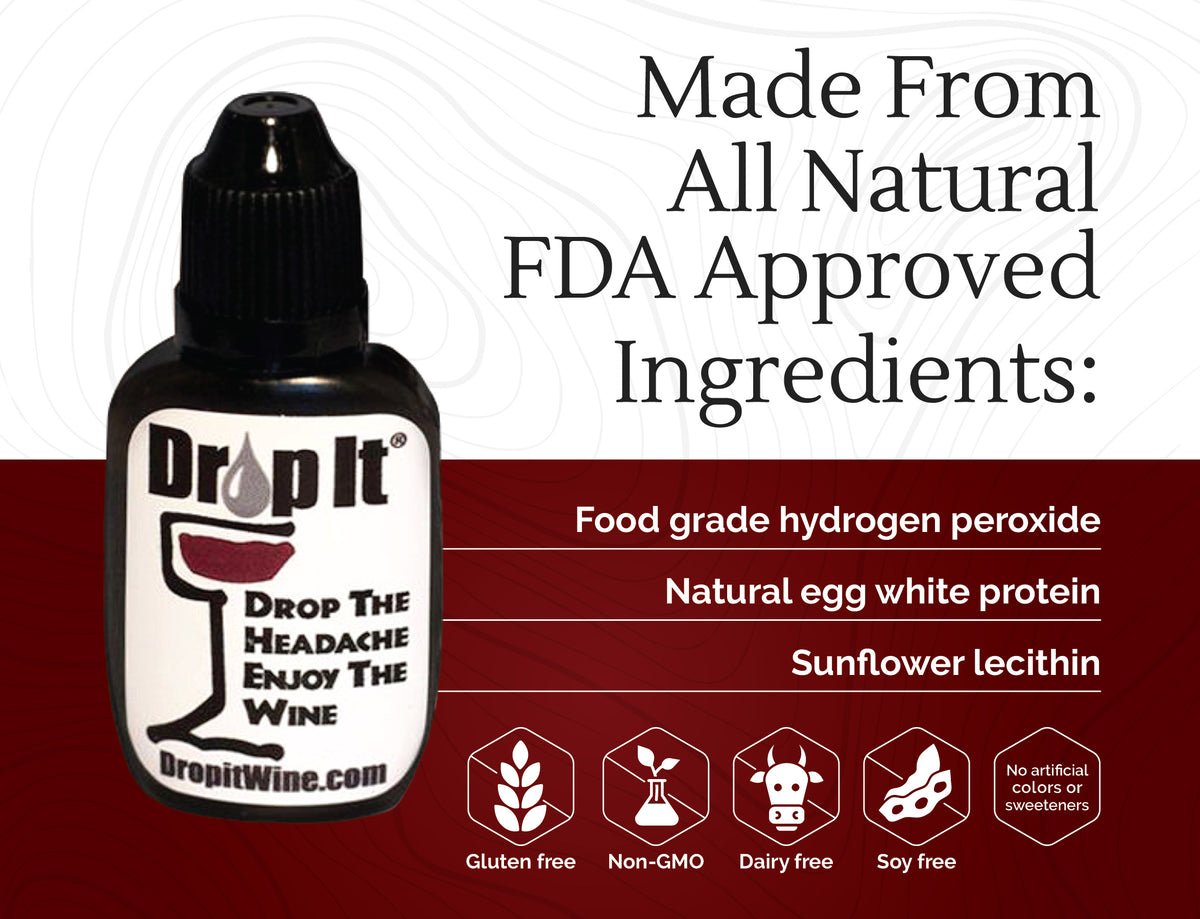 Drop It® - For Wine Tastings and Festivals - 2 Pack