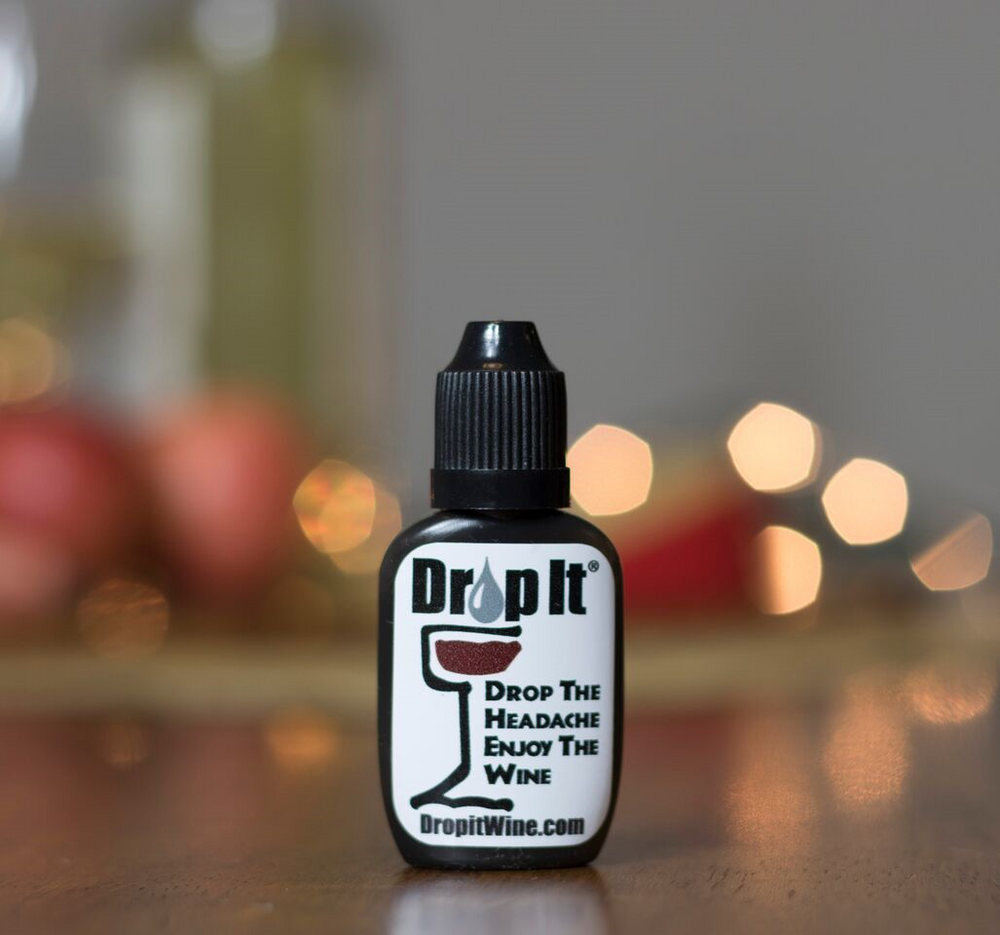 Drop It Drop The Headache, Enjoy The Wine. Drop It: Sulfite and Tannin Reducer ...