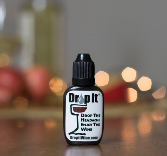 Enjoy Wine During the Holidays Without the Headaches: How Drop It Wine Drops Help You Sip Smarter