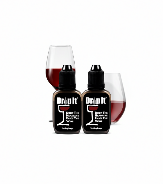 Drop It® - For Wine Tastings and Festivals - 2 Pack
